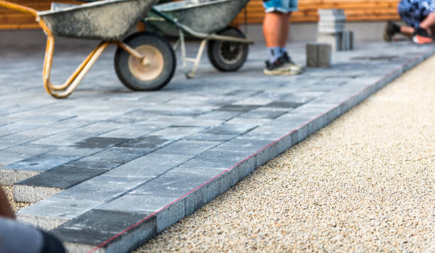 Permeable Paver Driveway in Le Claire, IA